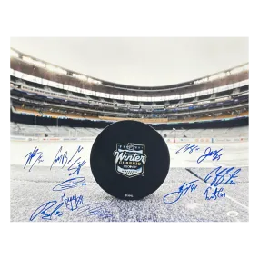 2022 Winter Classic St Louis Blues Multi Autographed 16x20 Photo - JSA COA