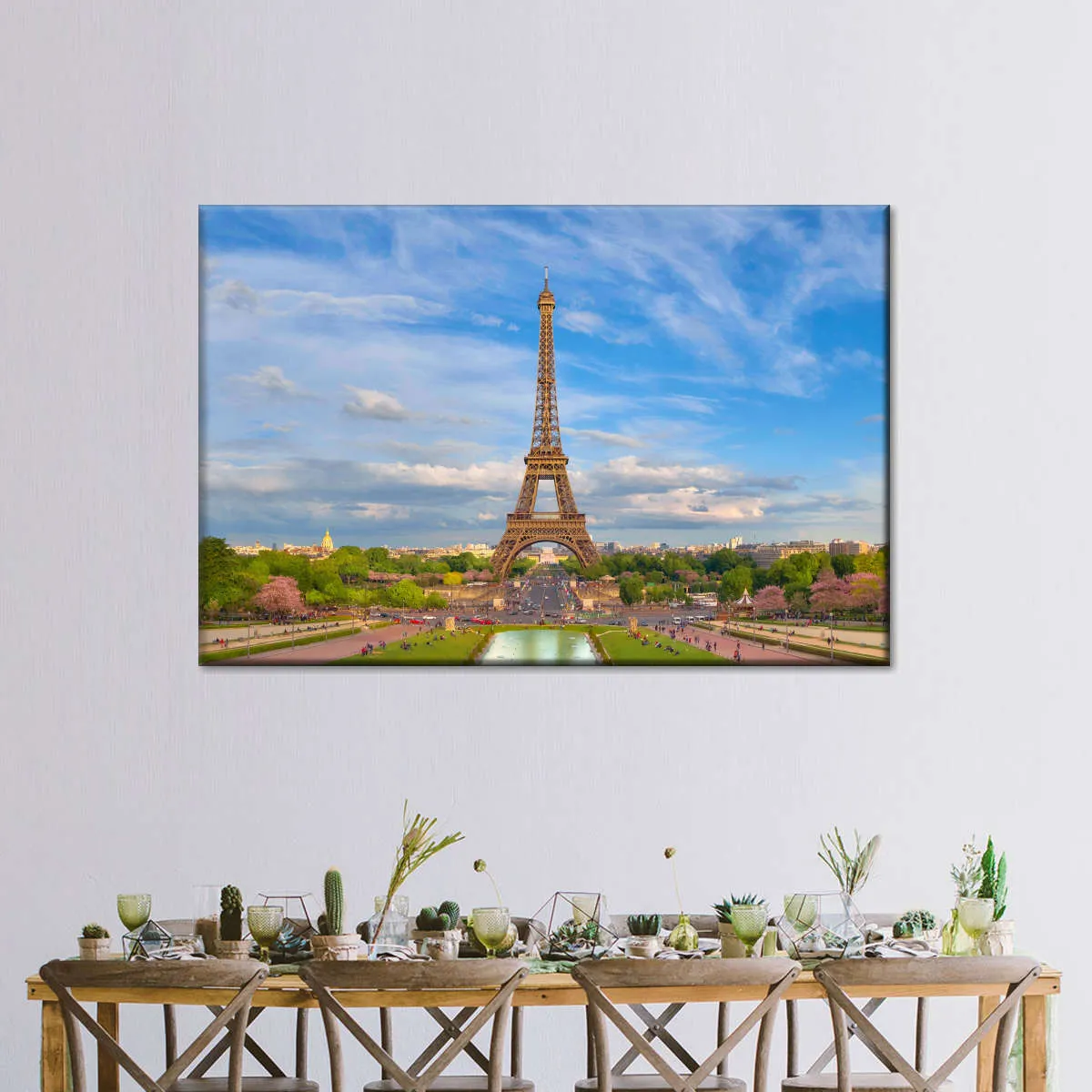 A Clear Day In Paris Wall Art