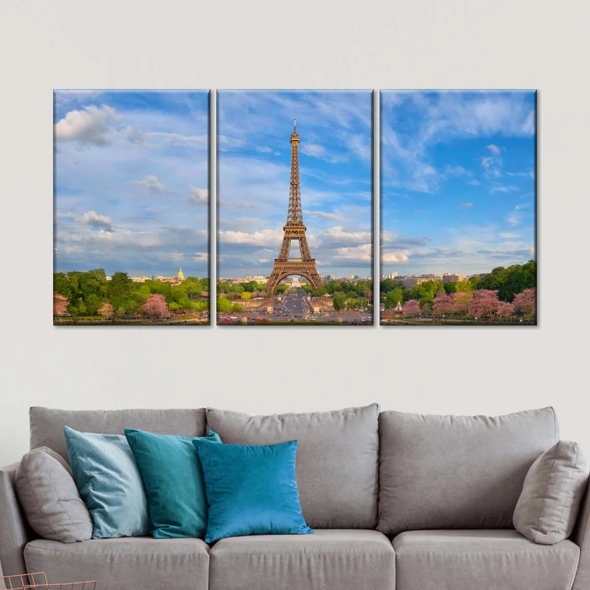 A Clear Day In Paris Wall Art