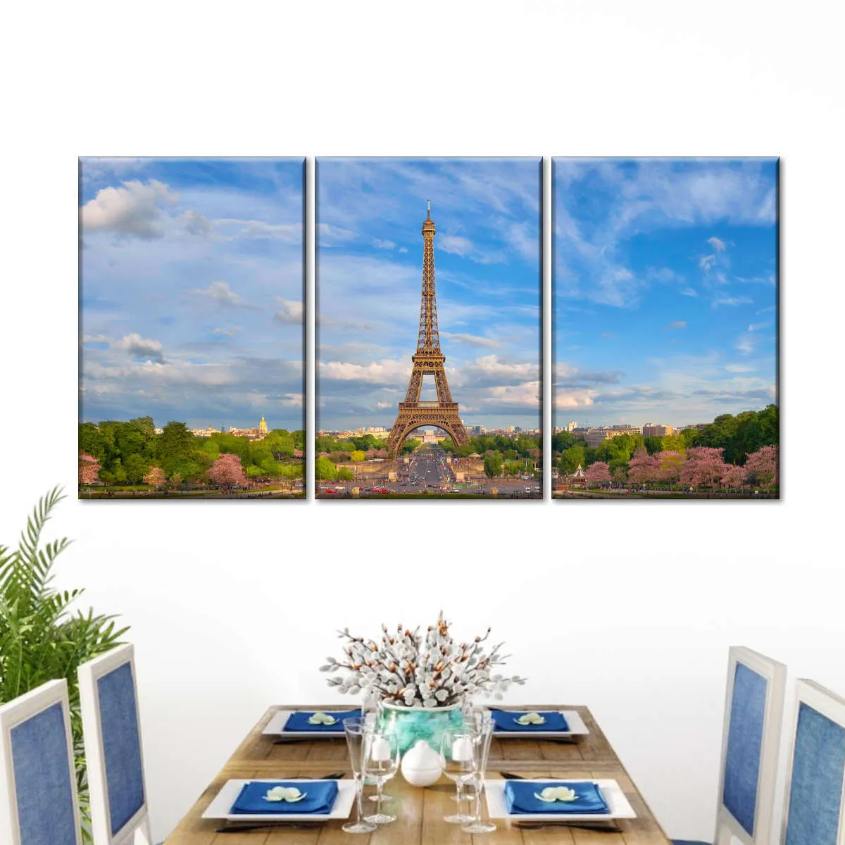 A Clear Day In Paris Wall Art