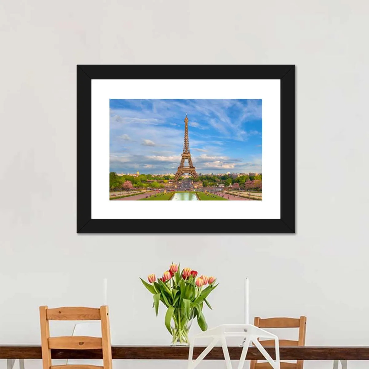 A Clear Day In Paris Wall Art