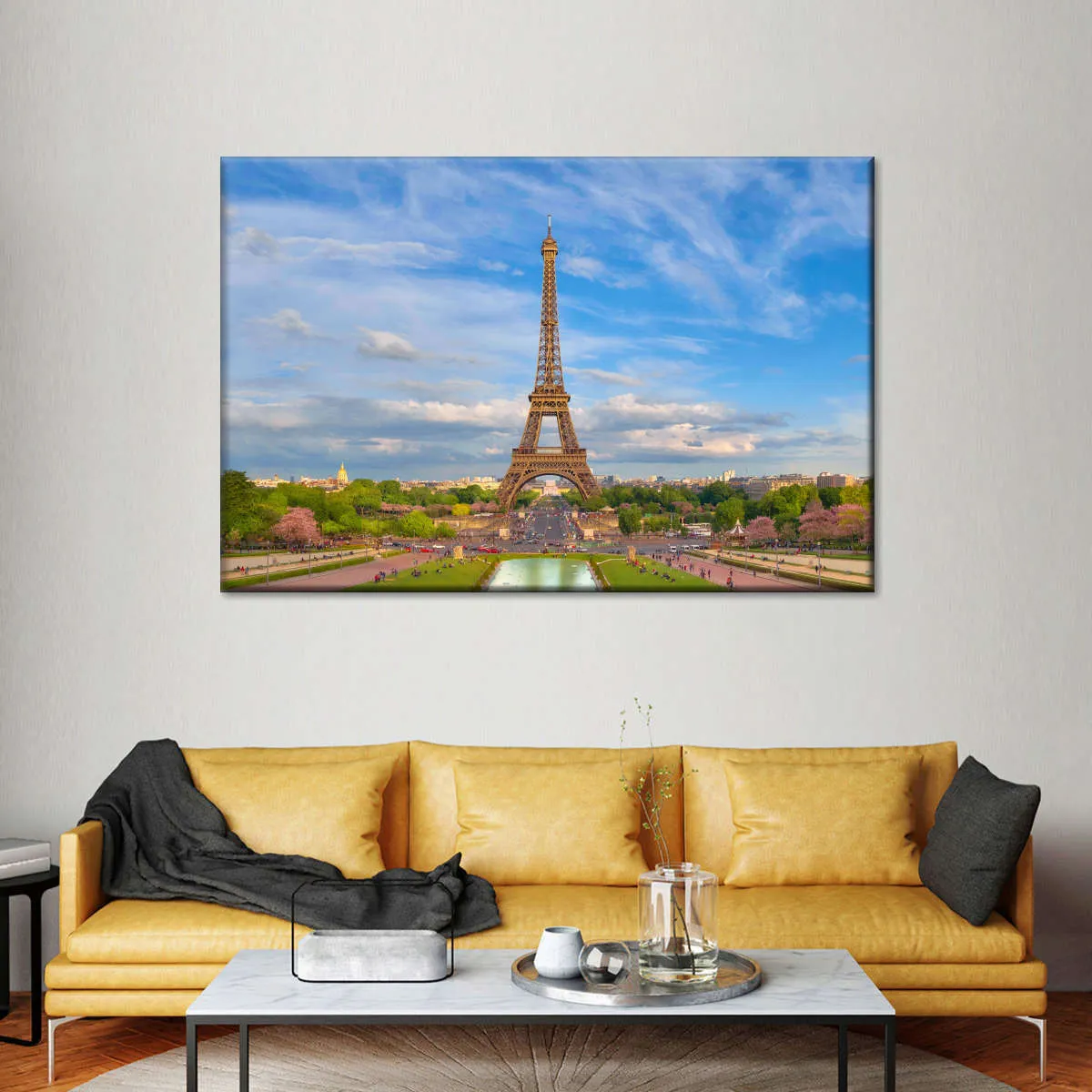 A Clear Day In Paris Wall Art