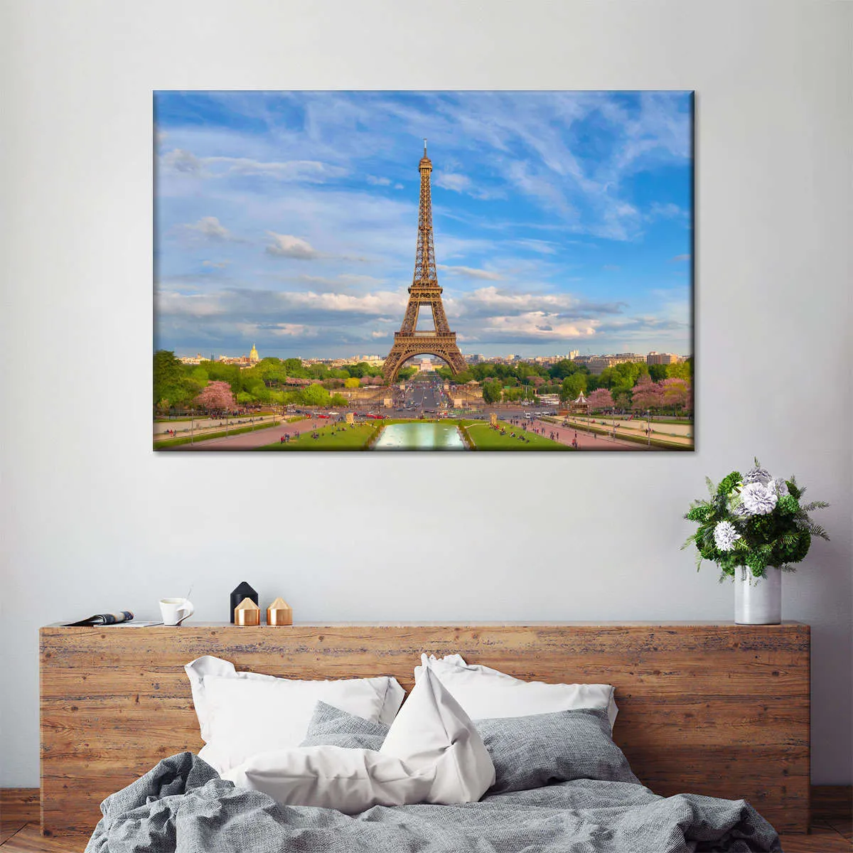 A Clear Day In Paris Wall Art