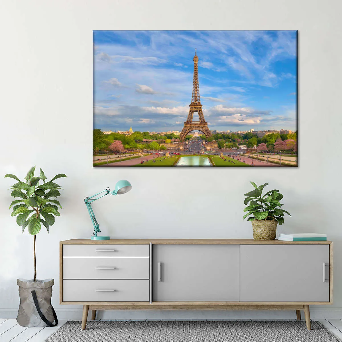 A Clear Day In Paris Wall Art