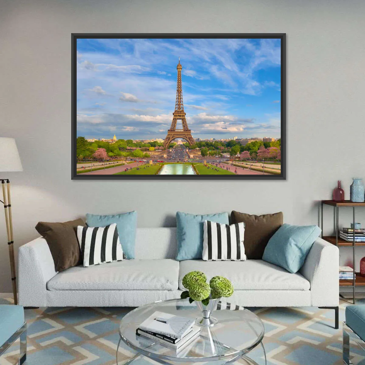 A Clear Day In Paris Wall Art