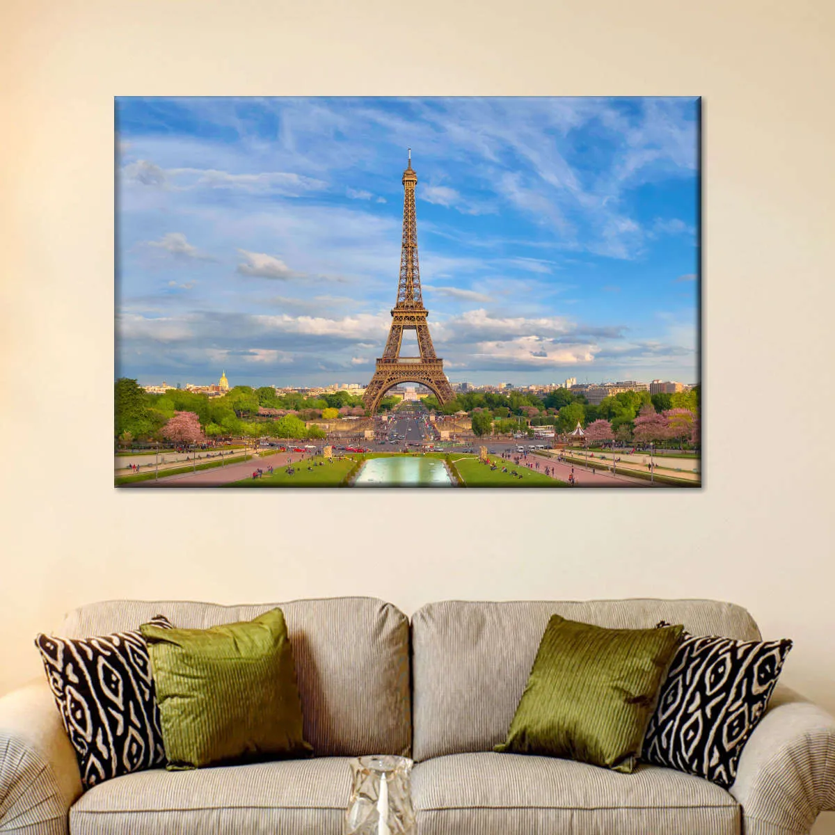 A Clear Day In Paris Wall Art