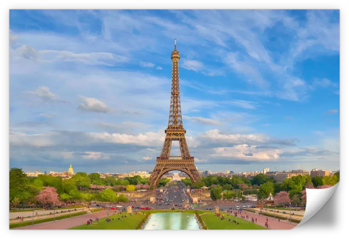 A Clear Day In Paris Wall Art