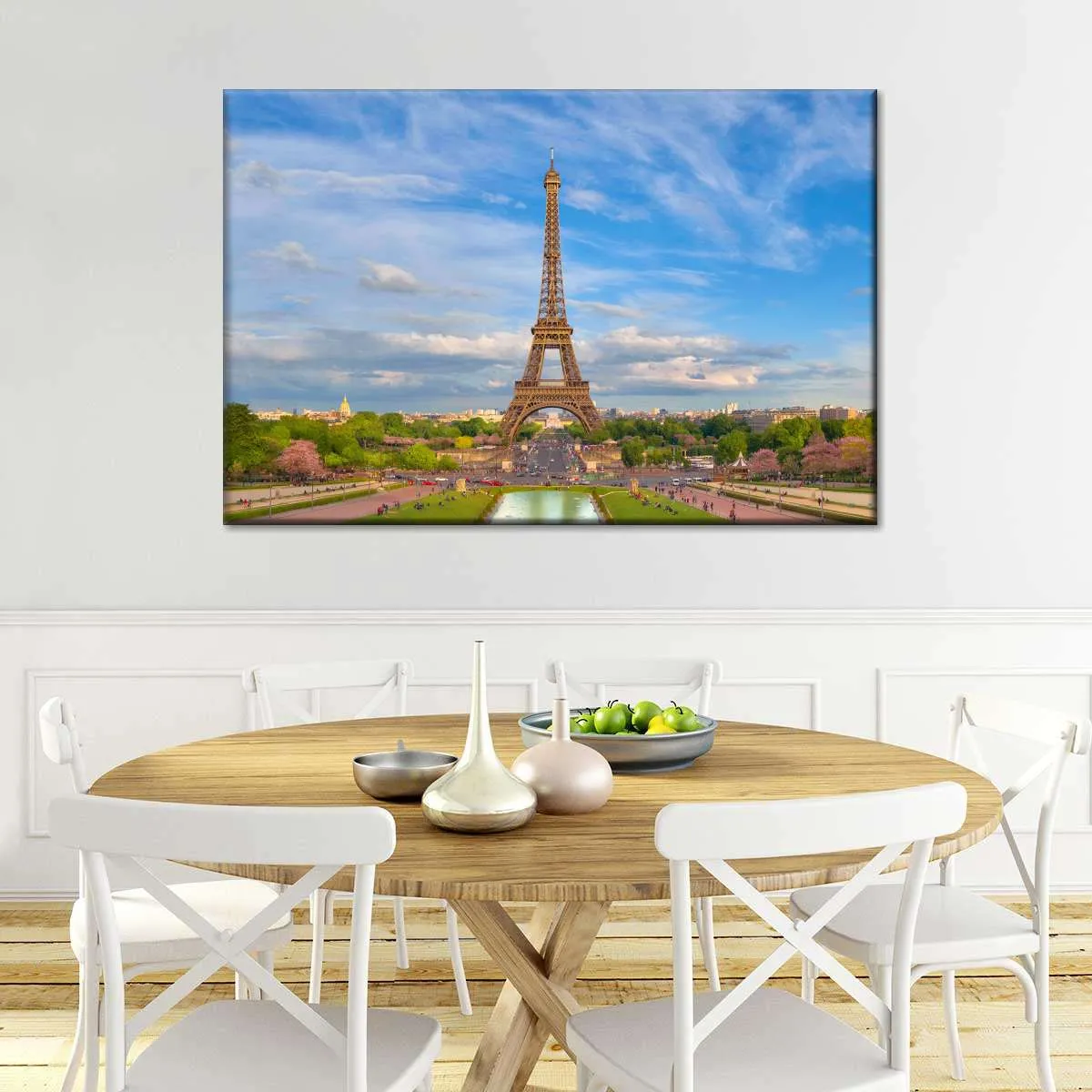 A Clear Day In Paris Wall Art