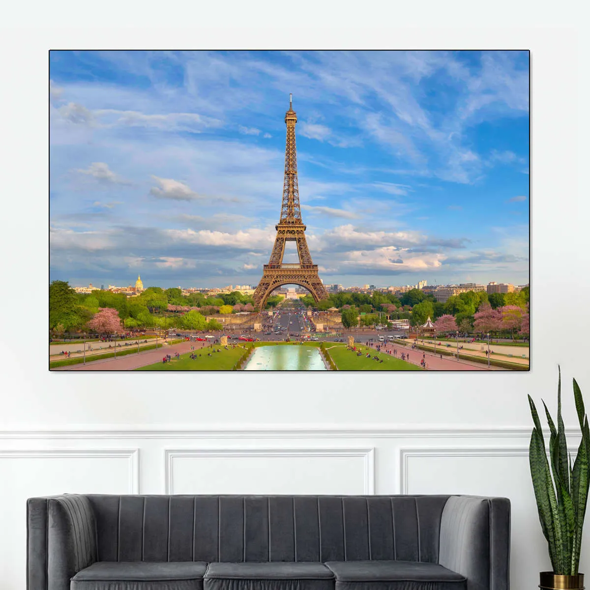 A Clear Day In Paris Wall Art