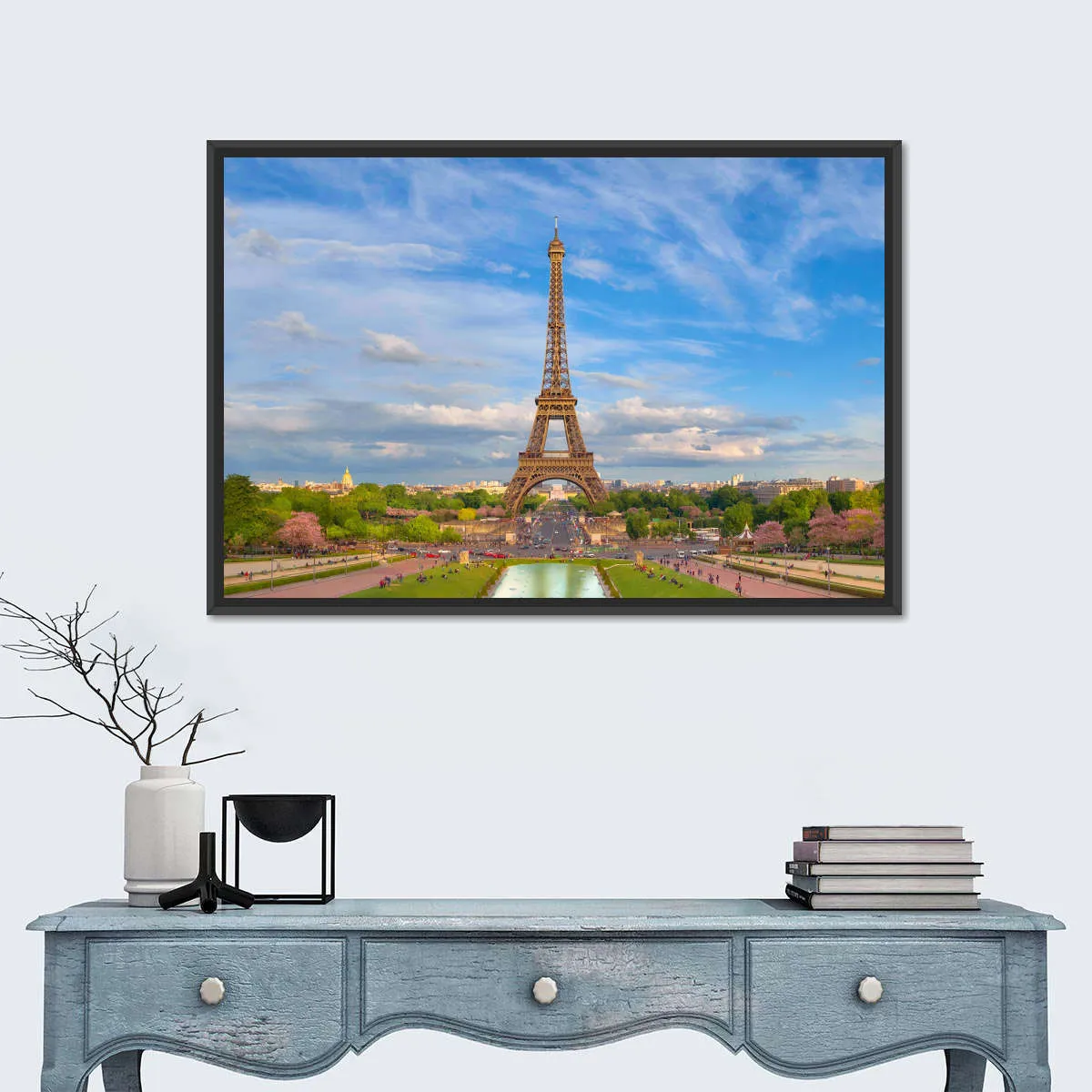 A Clear Day In Paris Wall Art