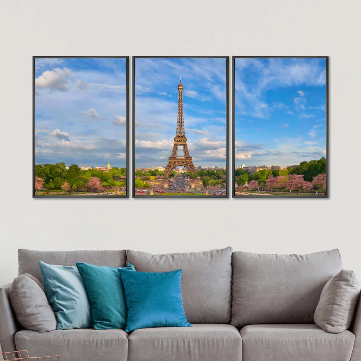 A Clear Day In Paris Wall Art