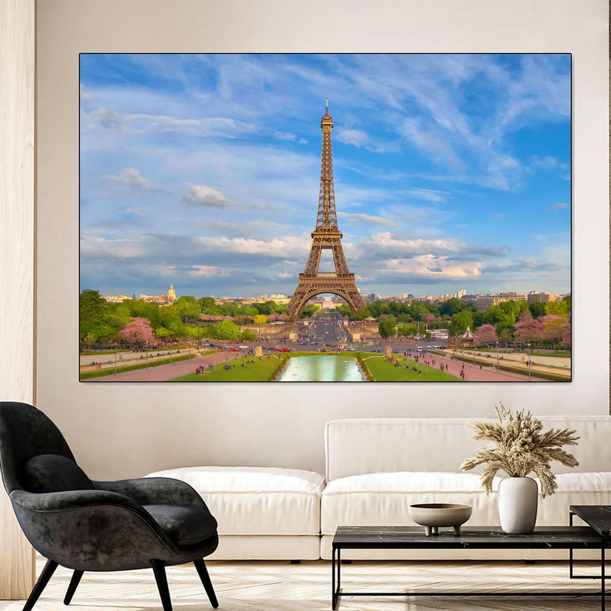 A Clear Day In Paris Wall Art