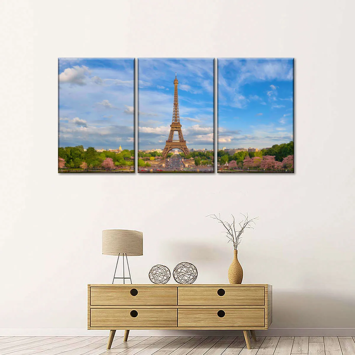 A Clear Day In Paris Wall Art