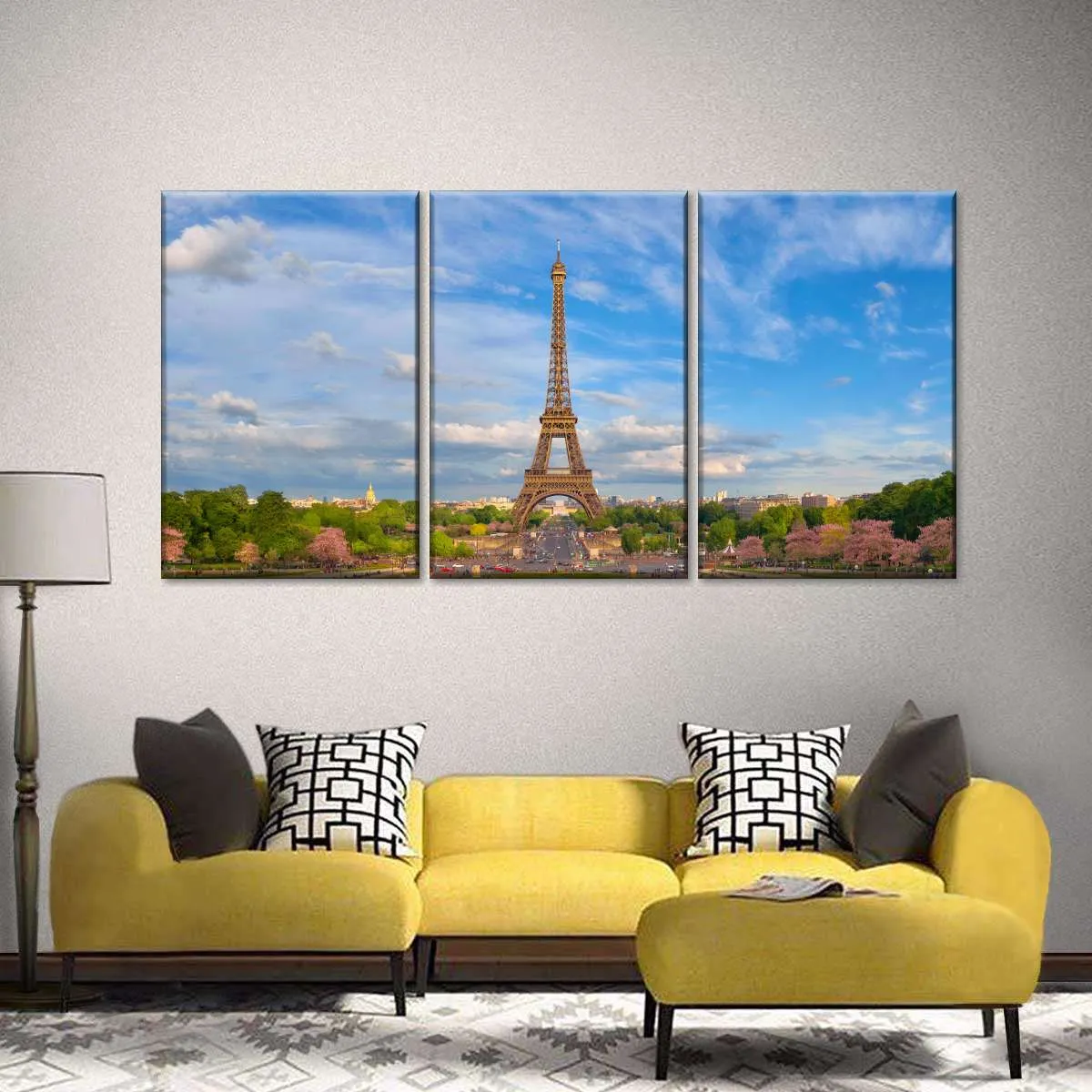 A Clear Day In Paris Wall Art