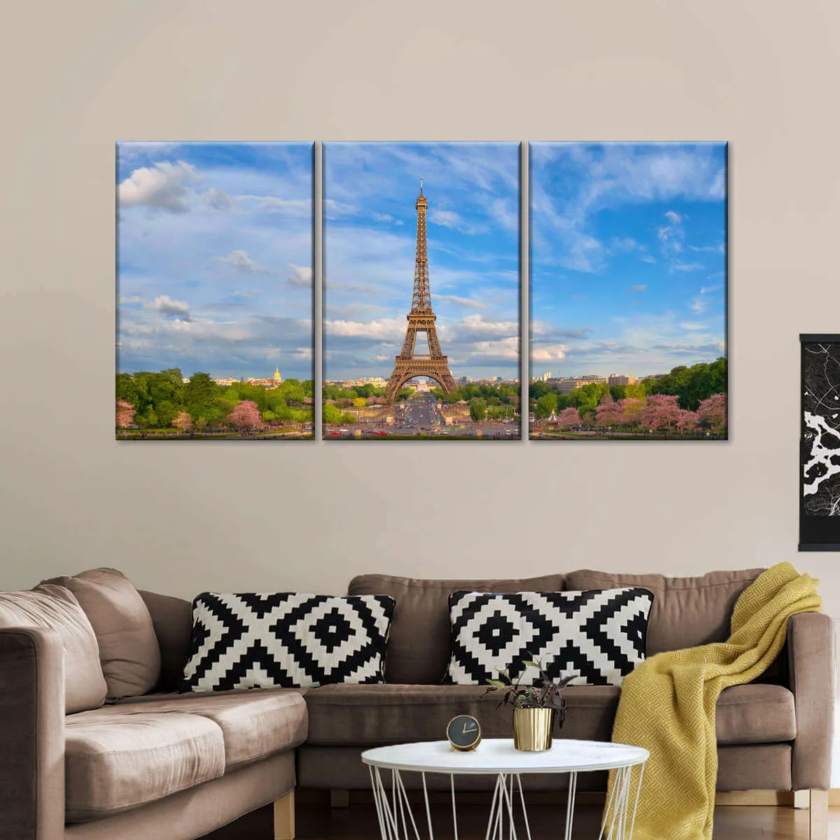 A Clear Day In Paris Wall Art