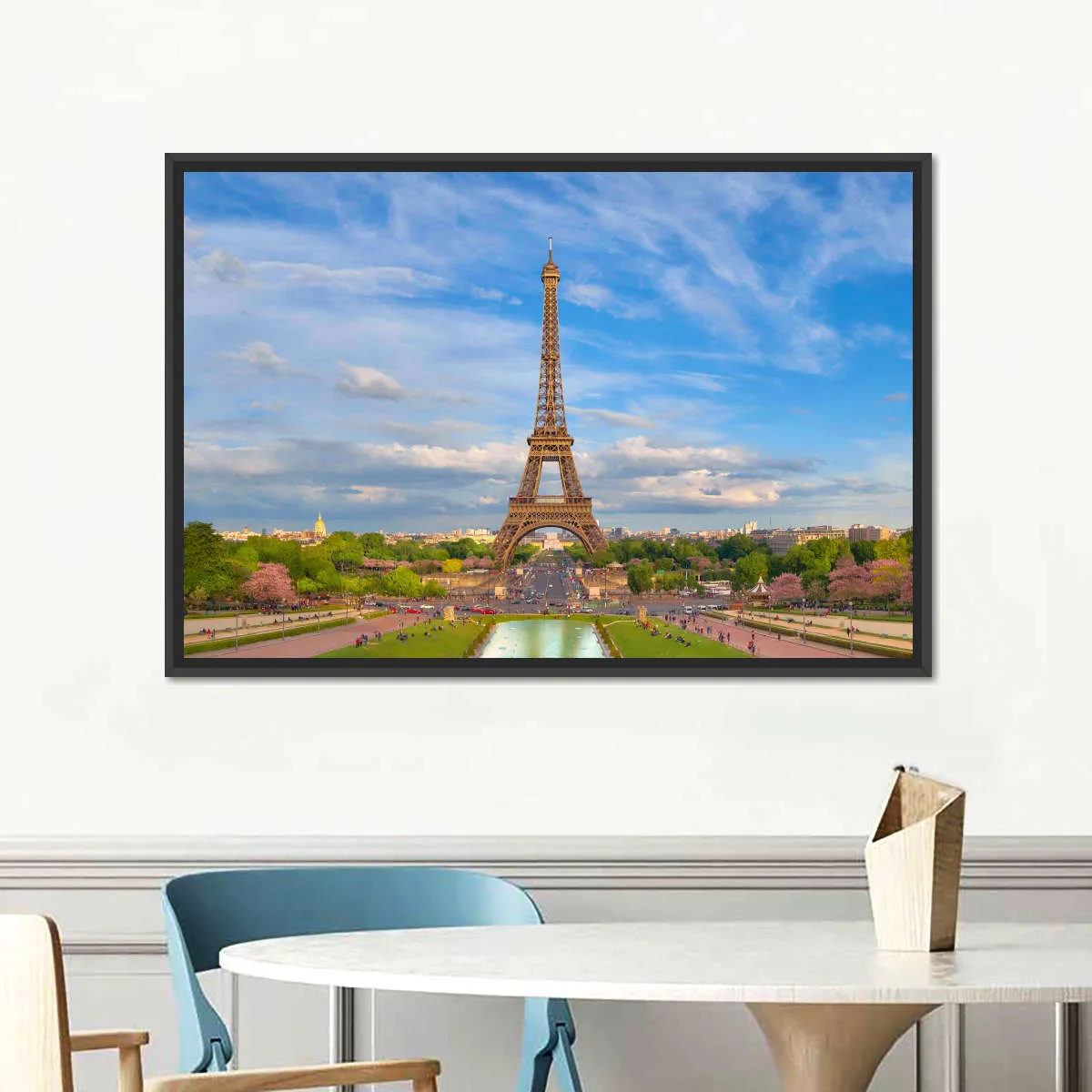 A Clear Day In Paris Wall Art