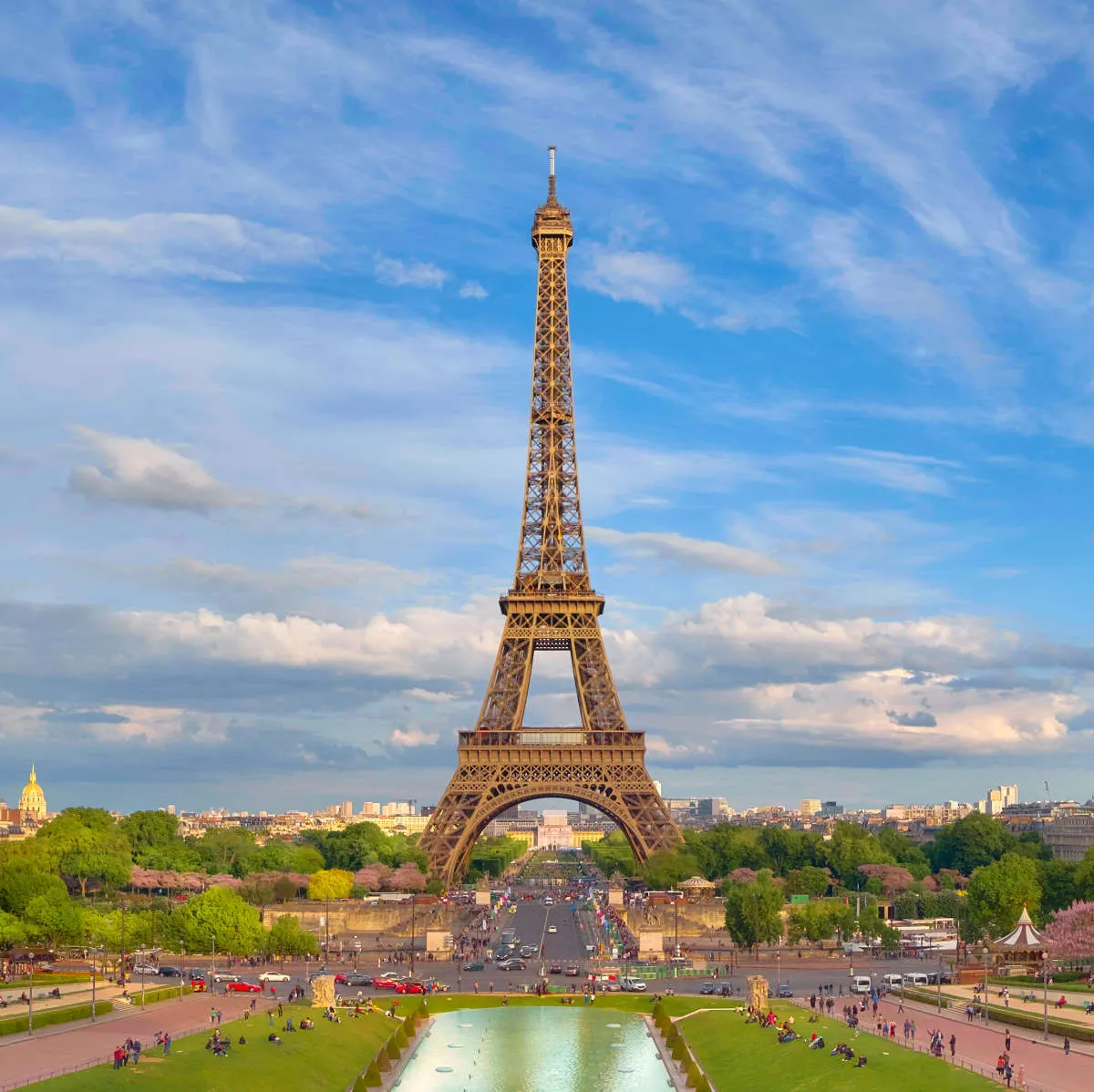 A Clear Day In Paris Wall Art