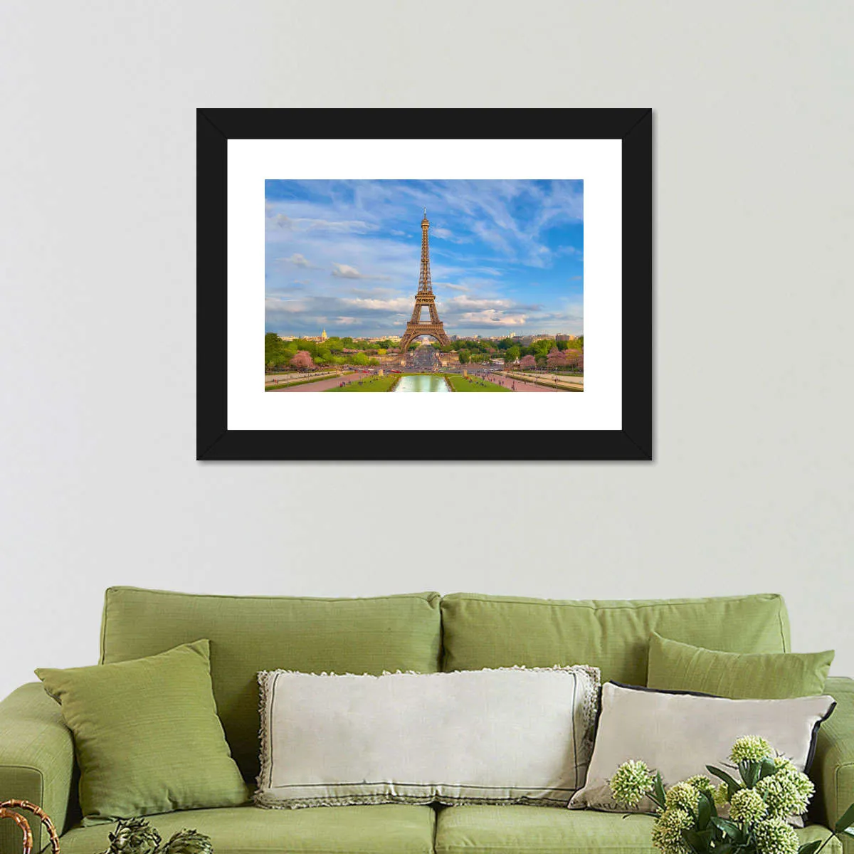 A Clear Day In Paris Wall Art