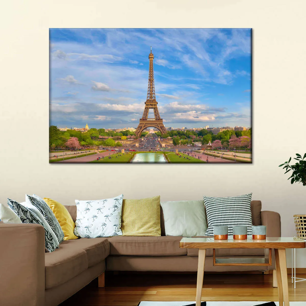 A Clear Day In Paris Wall Art