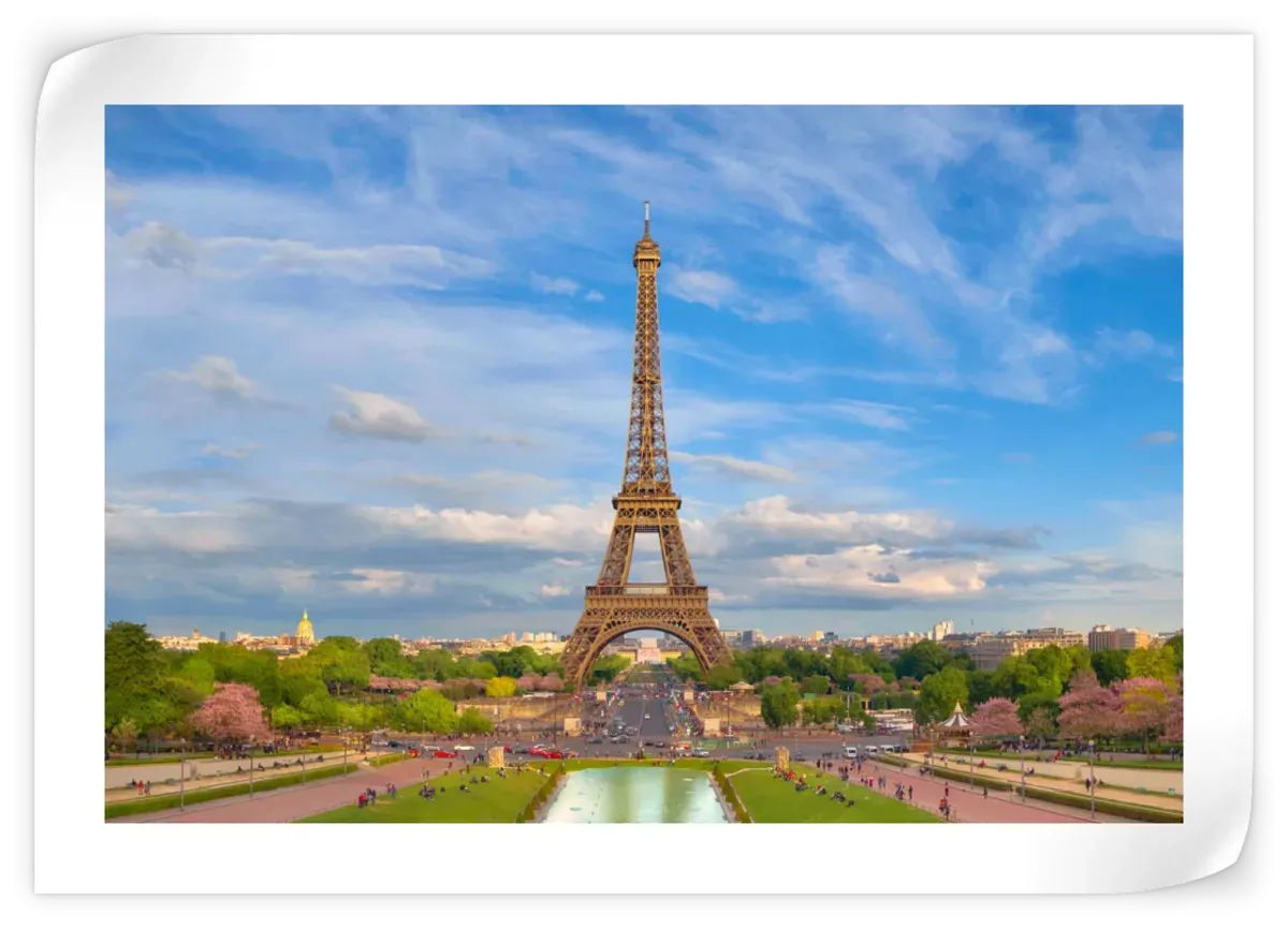 A Clear Day In Paris Wall Art