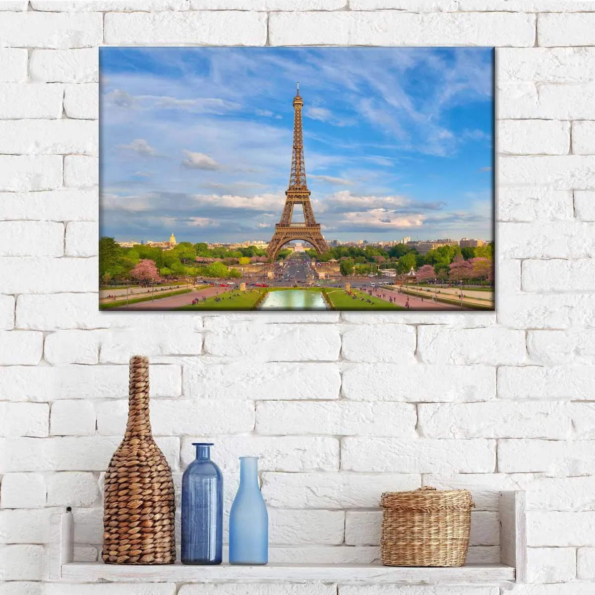 A Clear Day In Paris Wall Art