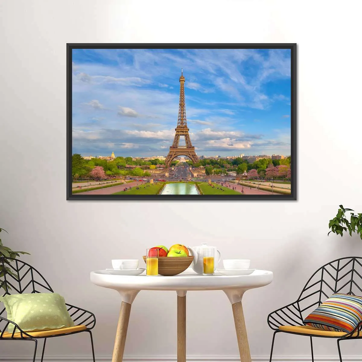 A Clear Day In Paris Wall Art