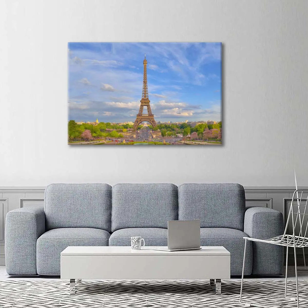 A Clear Day In Paris Wall Art