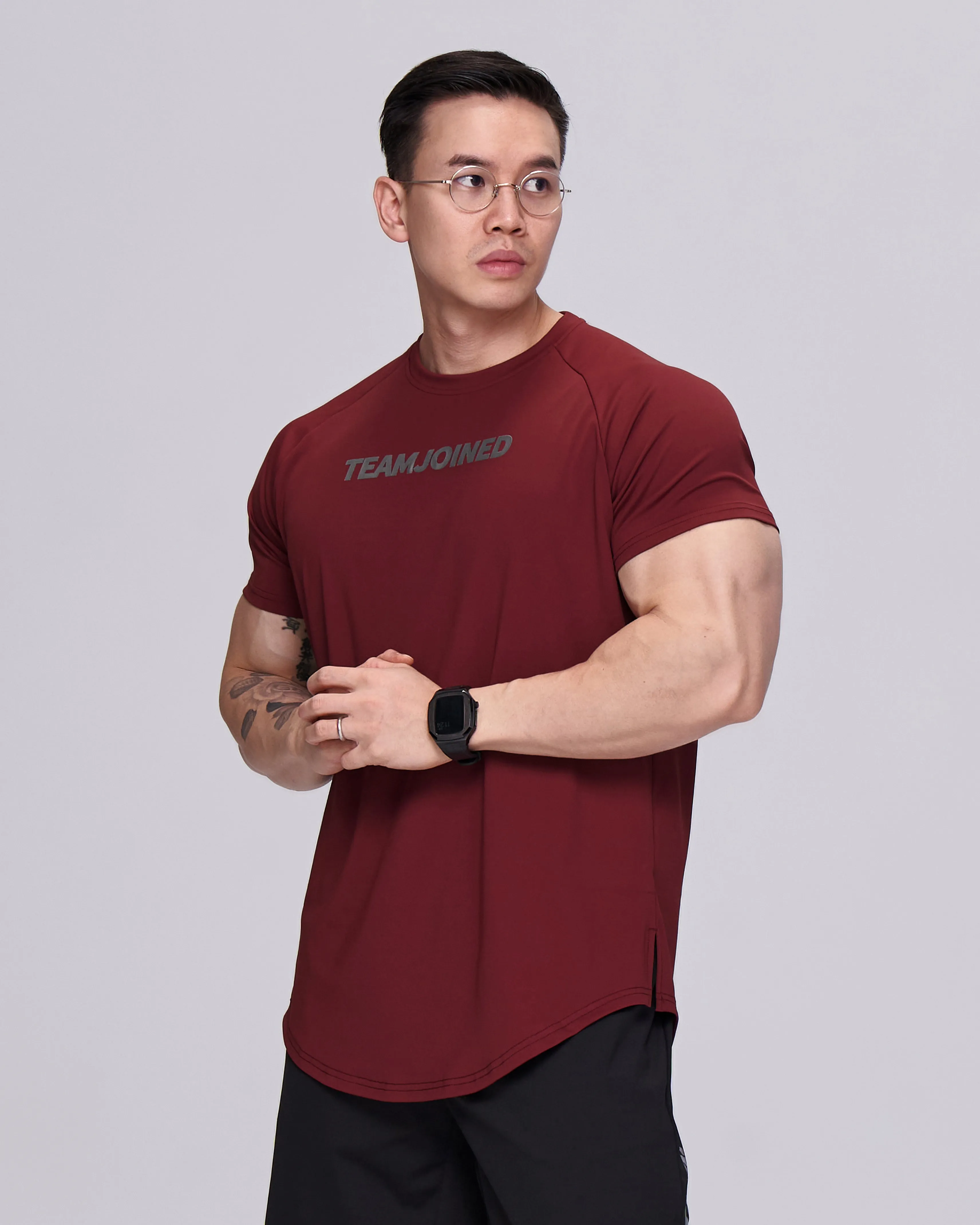 Adapt Spine Logo Performance Muscle Tee