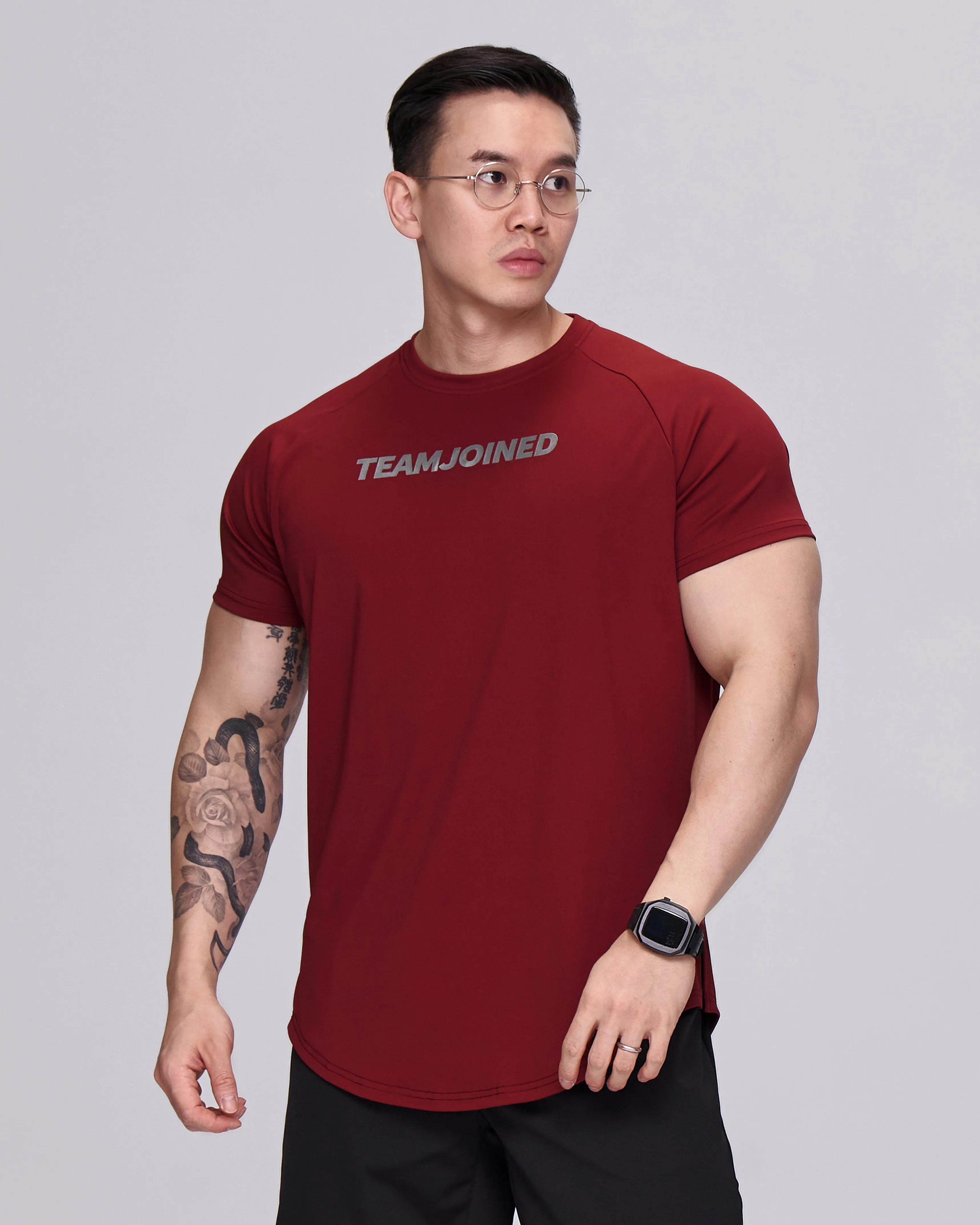 Adapt Spine Logo Performance Muscle Tee