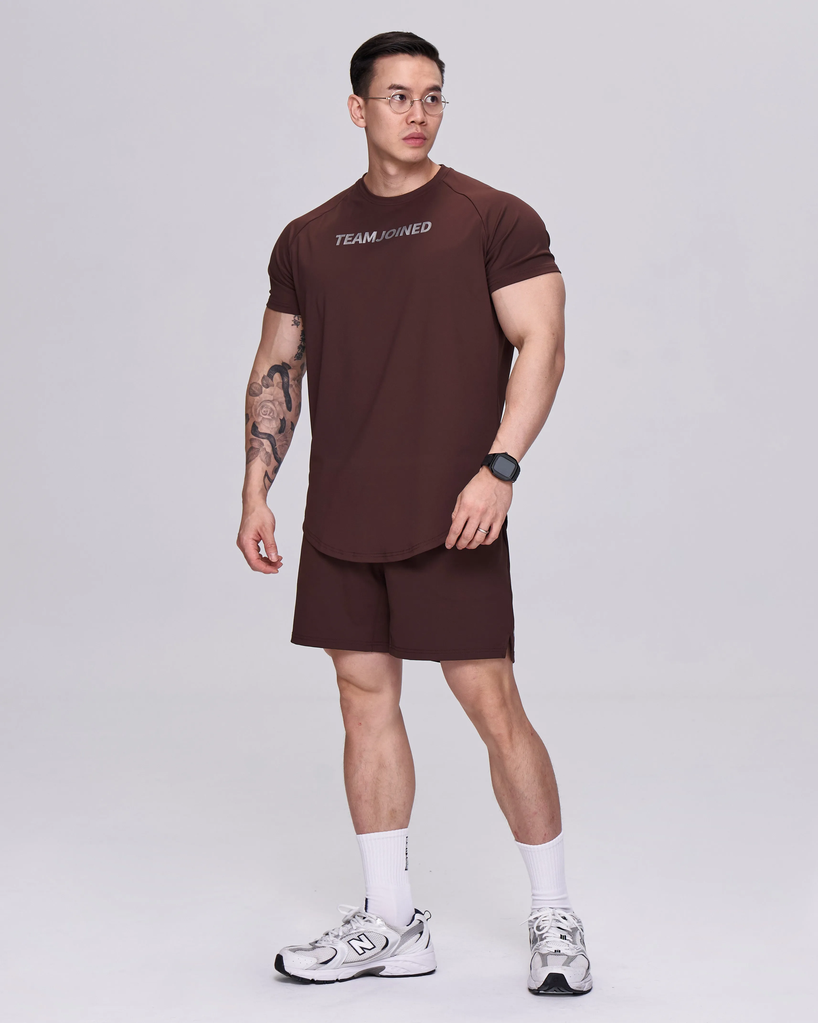 Adapt Spine Logo Performance Muscle Tee