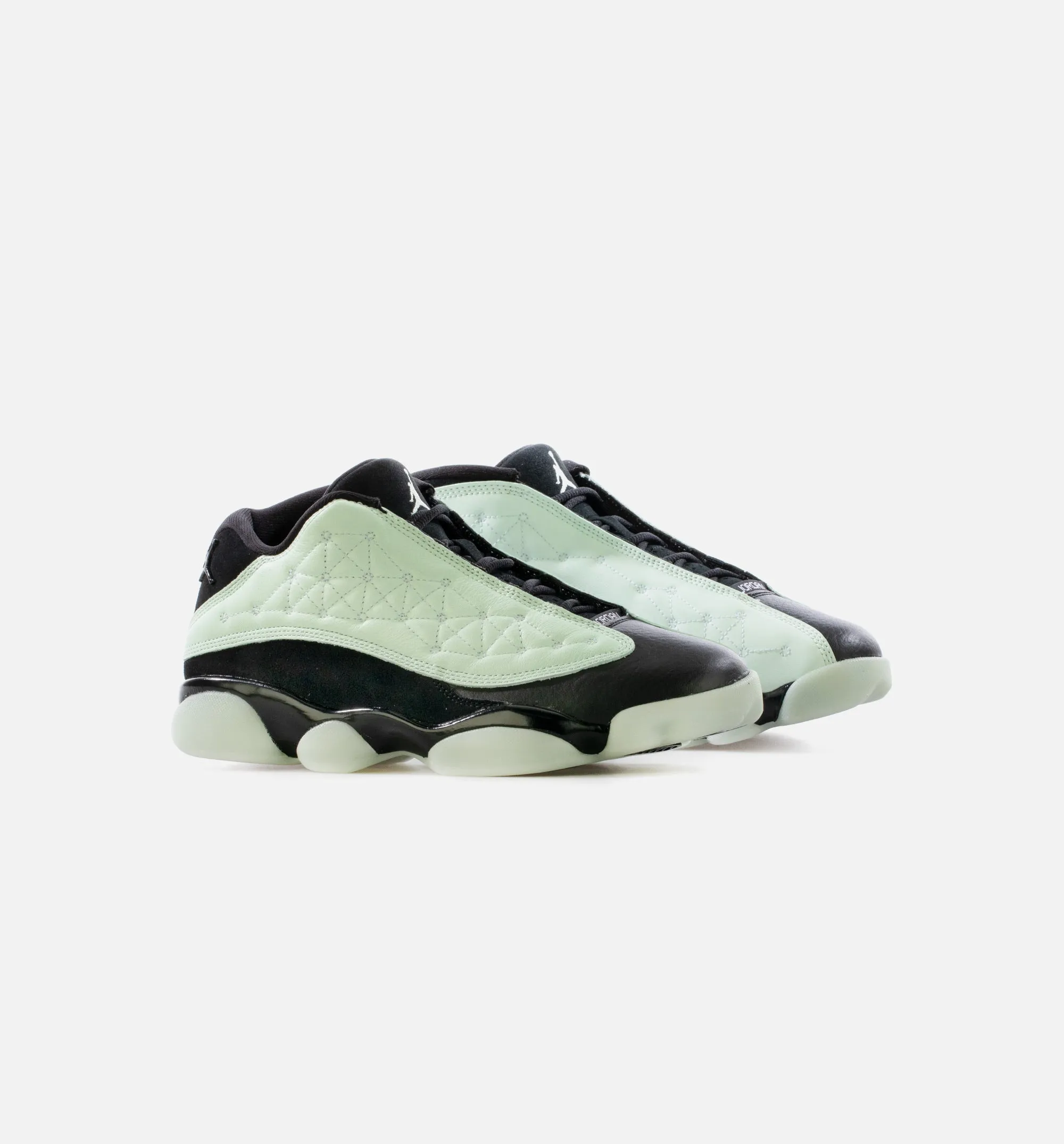 Air Jordan 13 Low Singles Day Mens Lifestyle Shoe - Green/Black Free Shipping