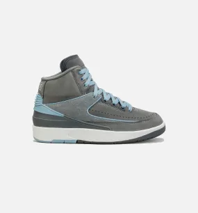 Air Jordan 2 Retro Cool Grey Womens Lifestyle Shoe - Grey/Blue