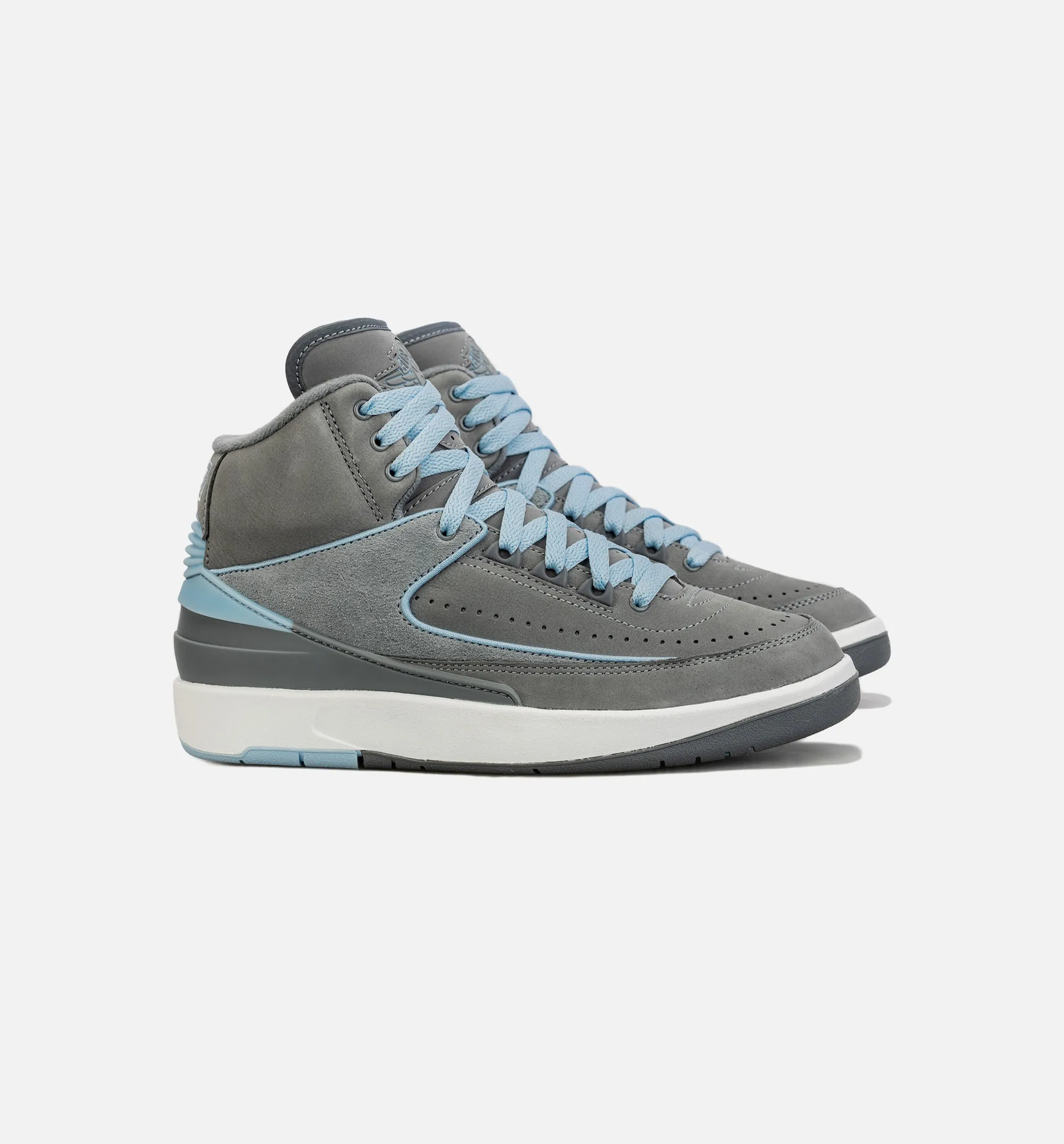 Air Jordan 2 Retro Cool Grey Womens Lifestyle Shoe - Grey/Blue