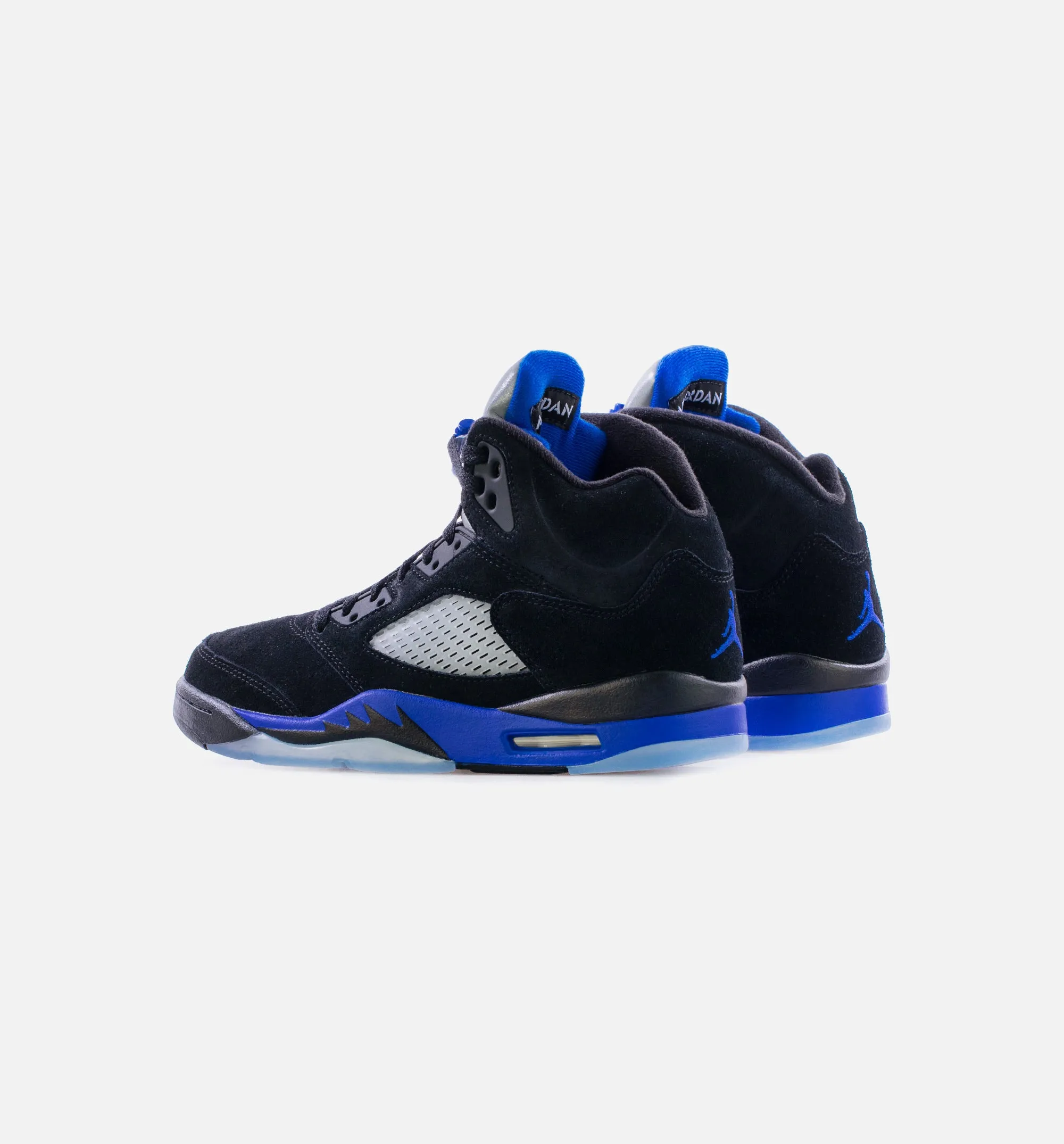 Air Jordan 5 Retro Racer Blue Mens Lifestyle Shoe - Black/Blue Limit One Per Customer