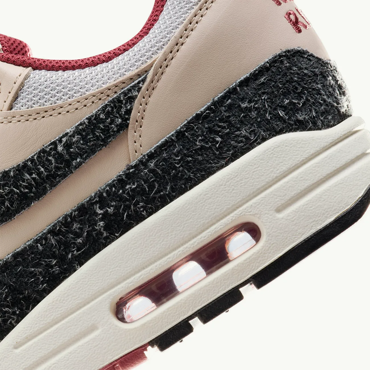 Air Max 1 PRM - Pearl White/ Black Vast/Grey Cedar