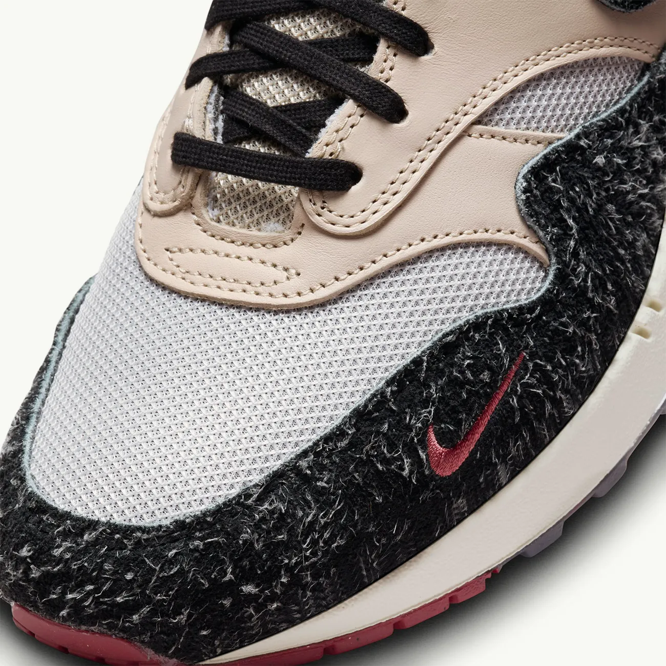 Air Max 1 PRM - Pearl White/ Black Vast/Grey Cedar