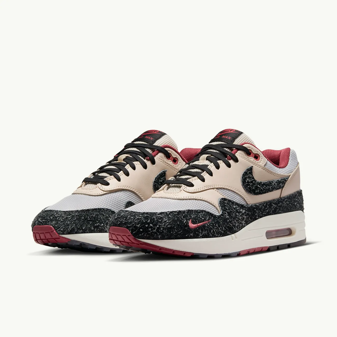 Air Max 1 PRM - Pearl White/ Black Vast/Grey Cedar