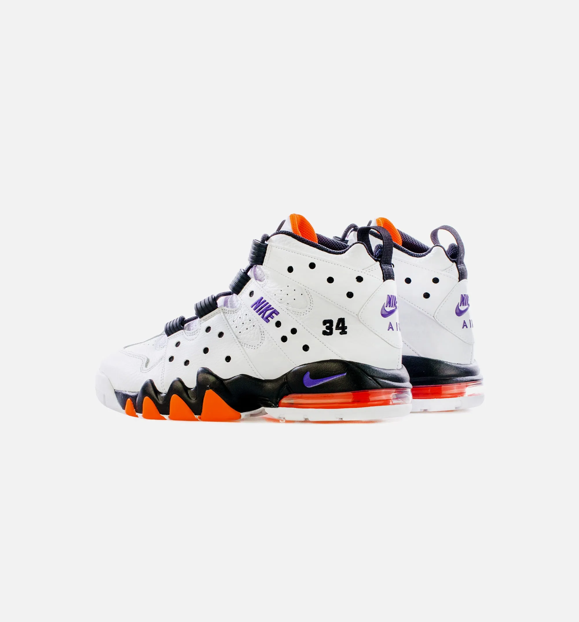 Air Max CB 94 Suns Mens Lifestyle Shoe -  White/Varsity Purple/Black/Total Orange