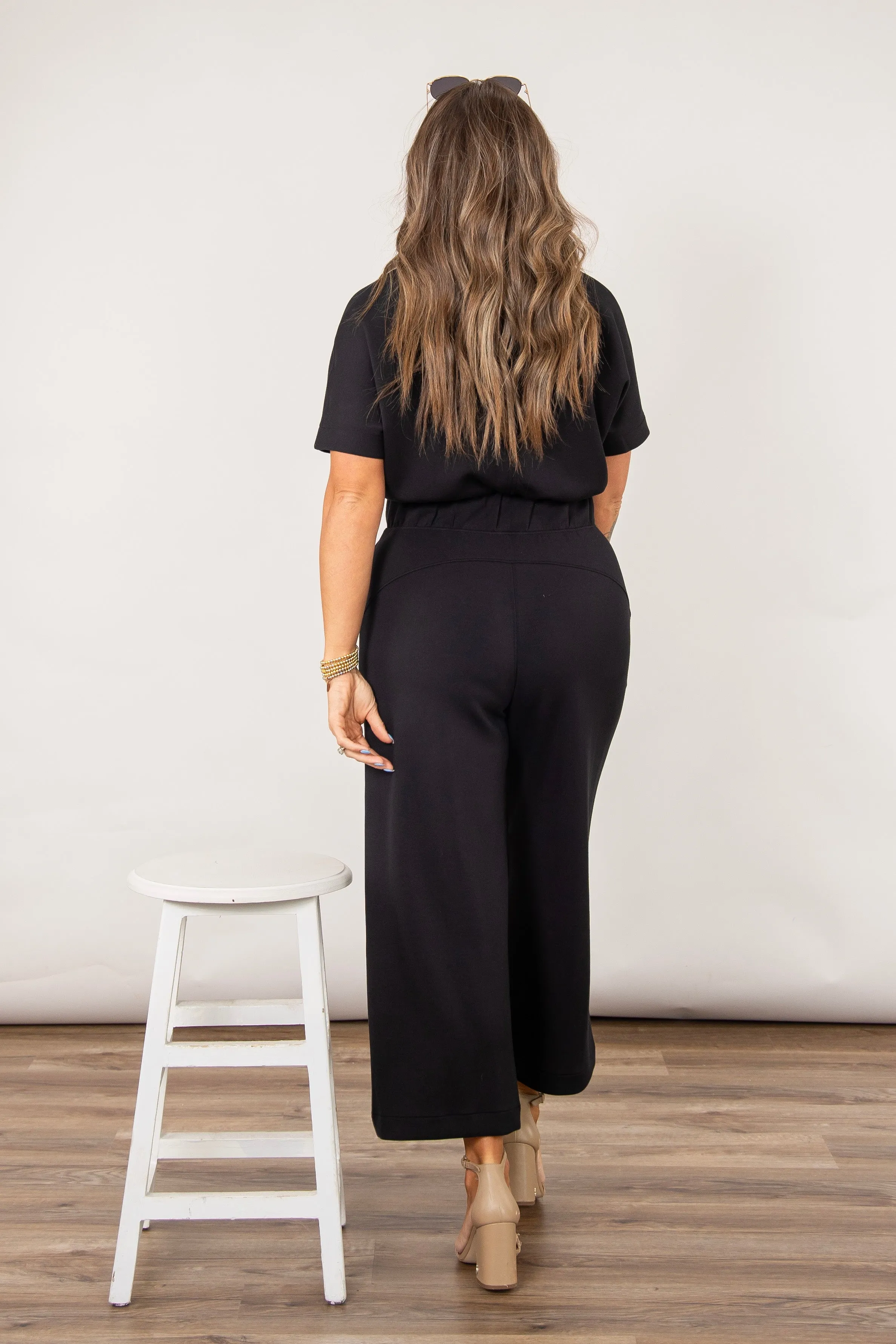 AirEssentials Cropped Wide Leg Jumpsuit | SPANX