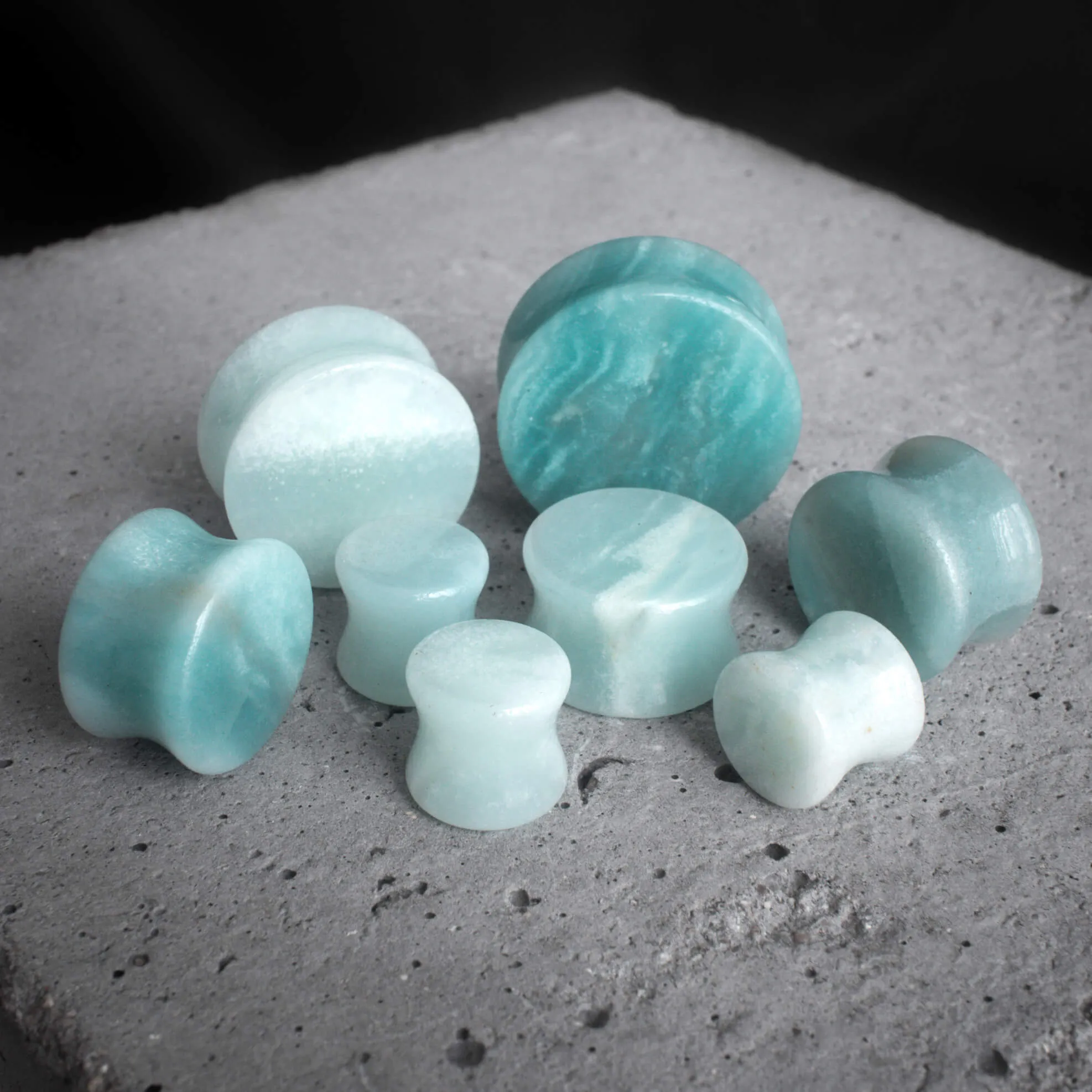 Amazonite Plugs