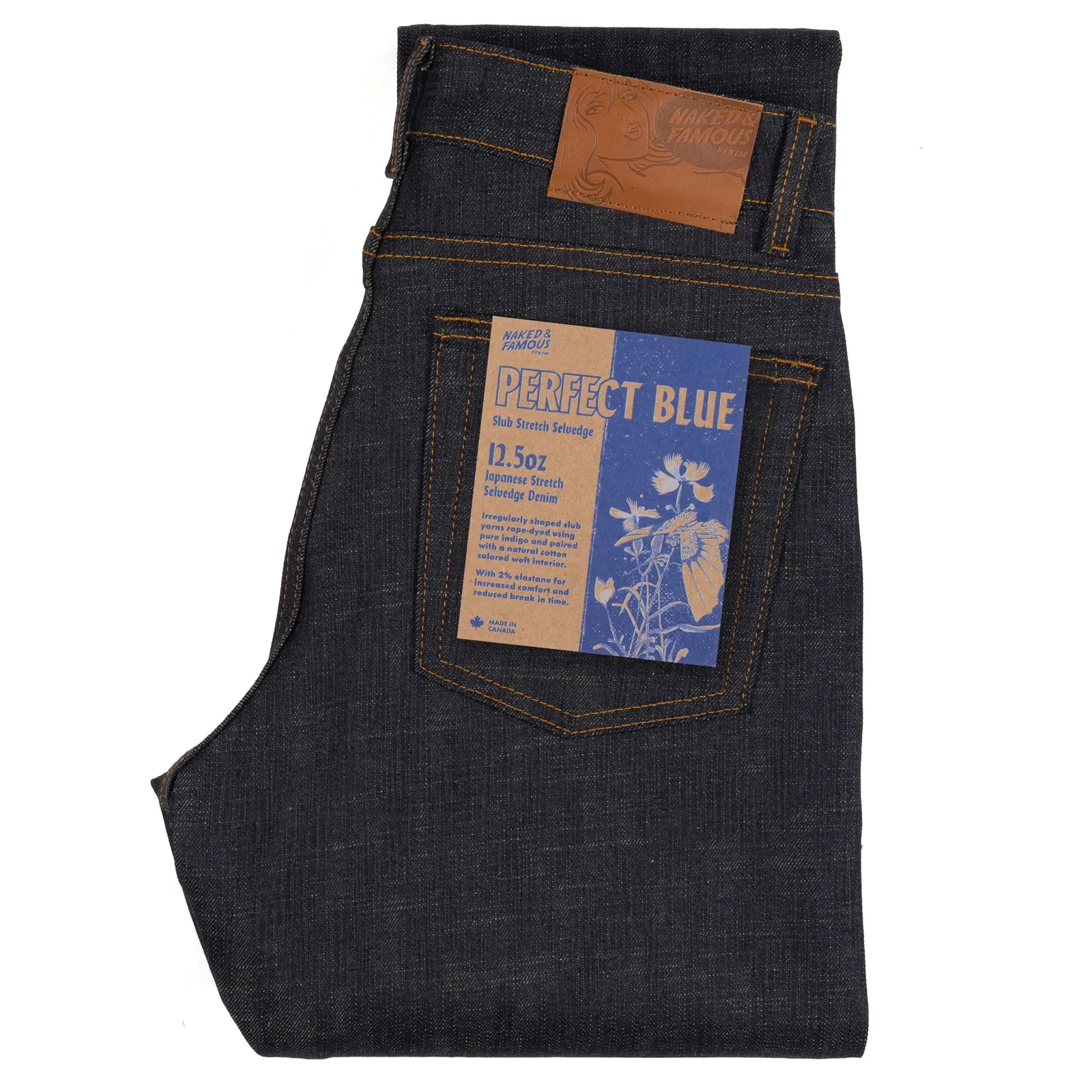 Arrow - Perfect Blue Slub Stretch Selvedge