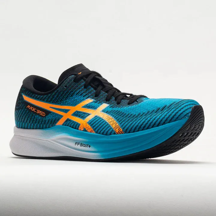 Asics Men's MAGIC SPEED 2 Wide - ISLAND BLUE/ORANGE POP