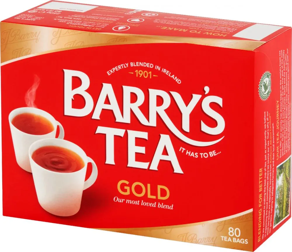 Barry's Tea Gold 80 bags 250g (8.8o1003183z)