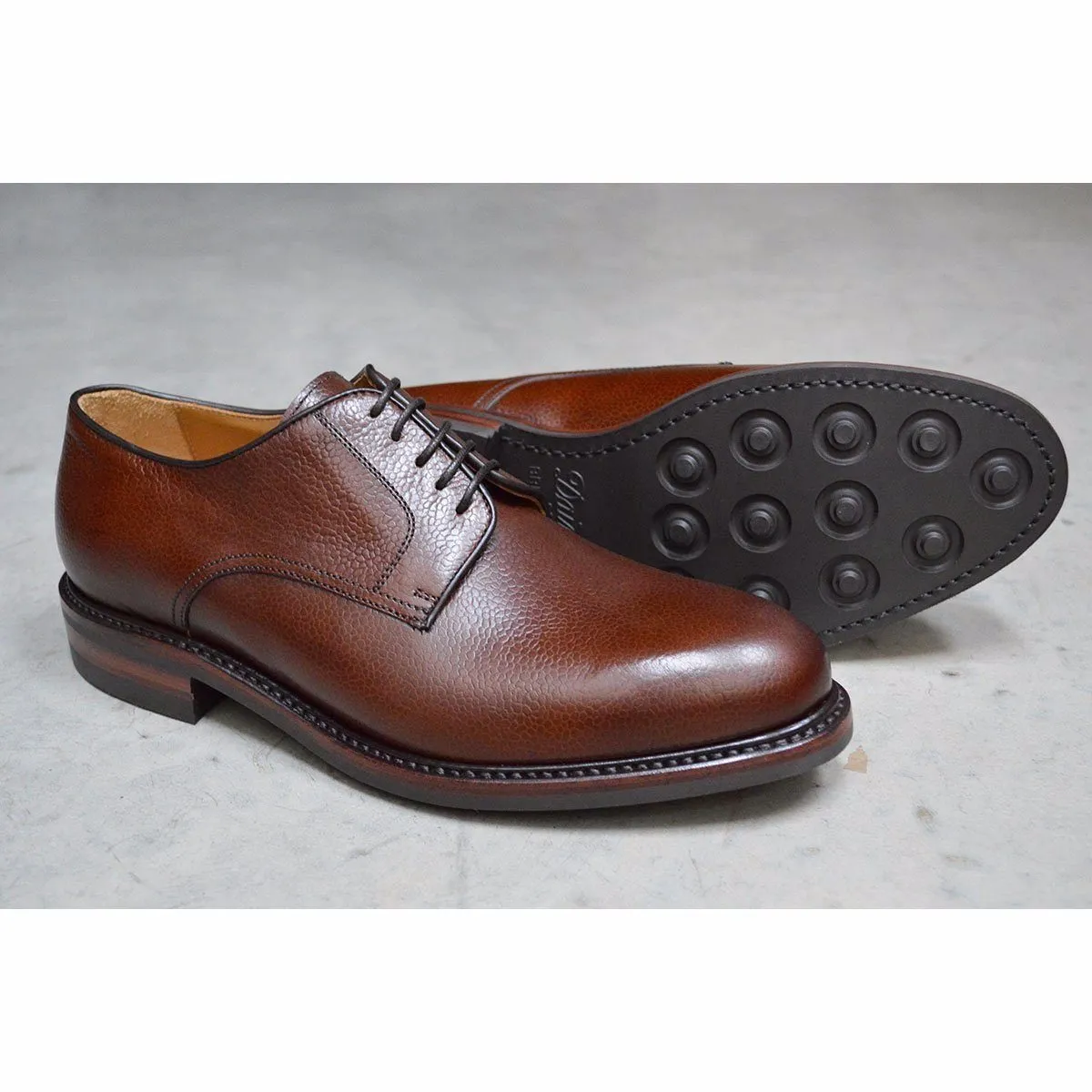 Berwick 1707 Country Grain Plain Derby Shoe (4169)