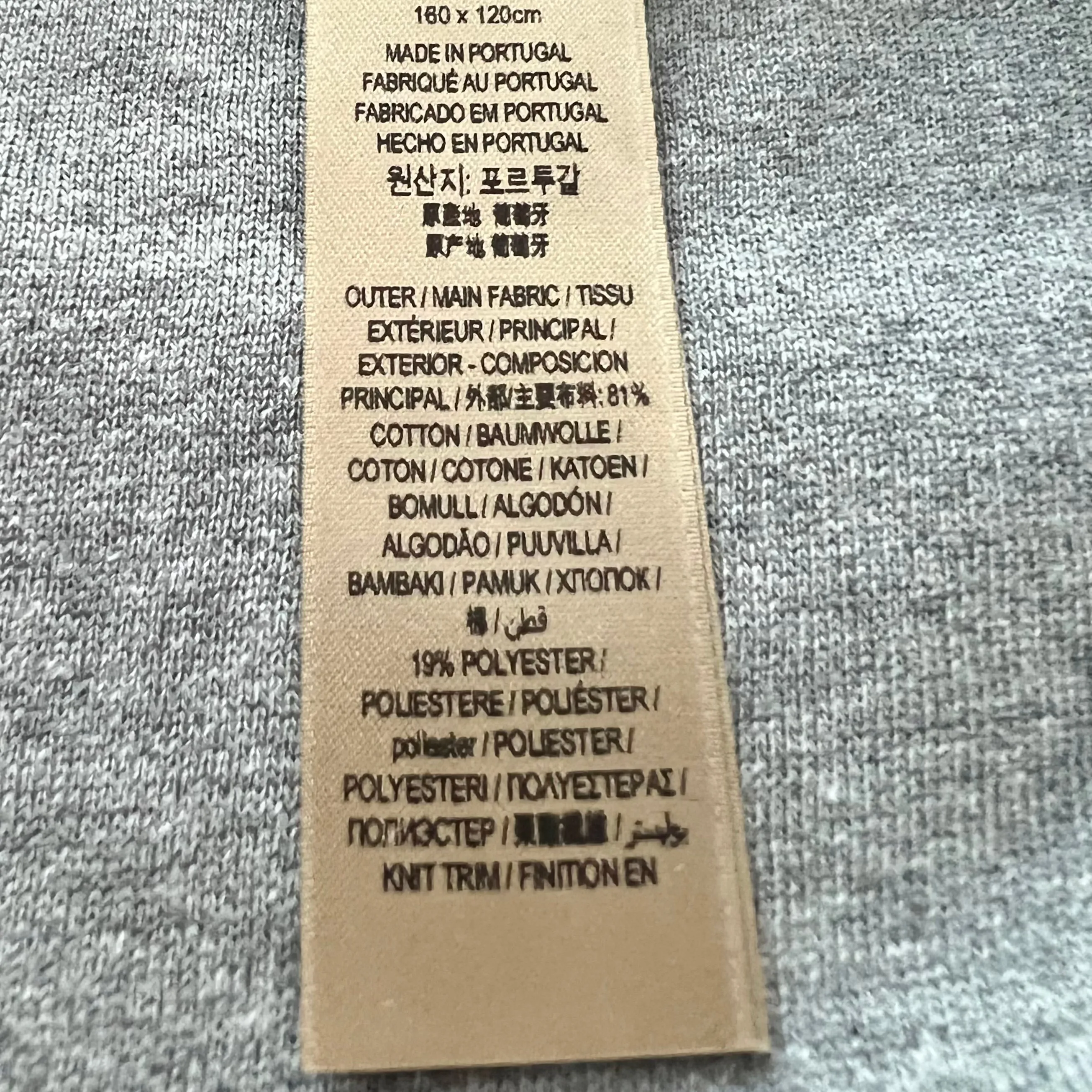 Burberry Hooded Scribbles Poncho