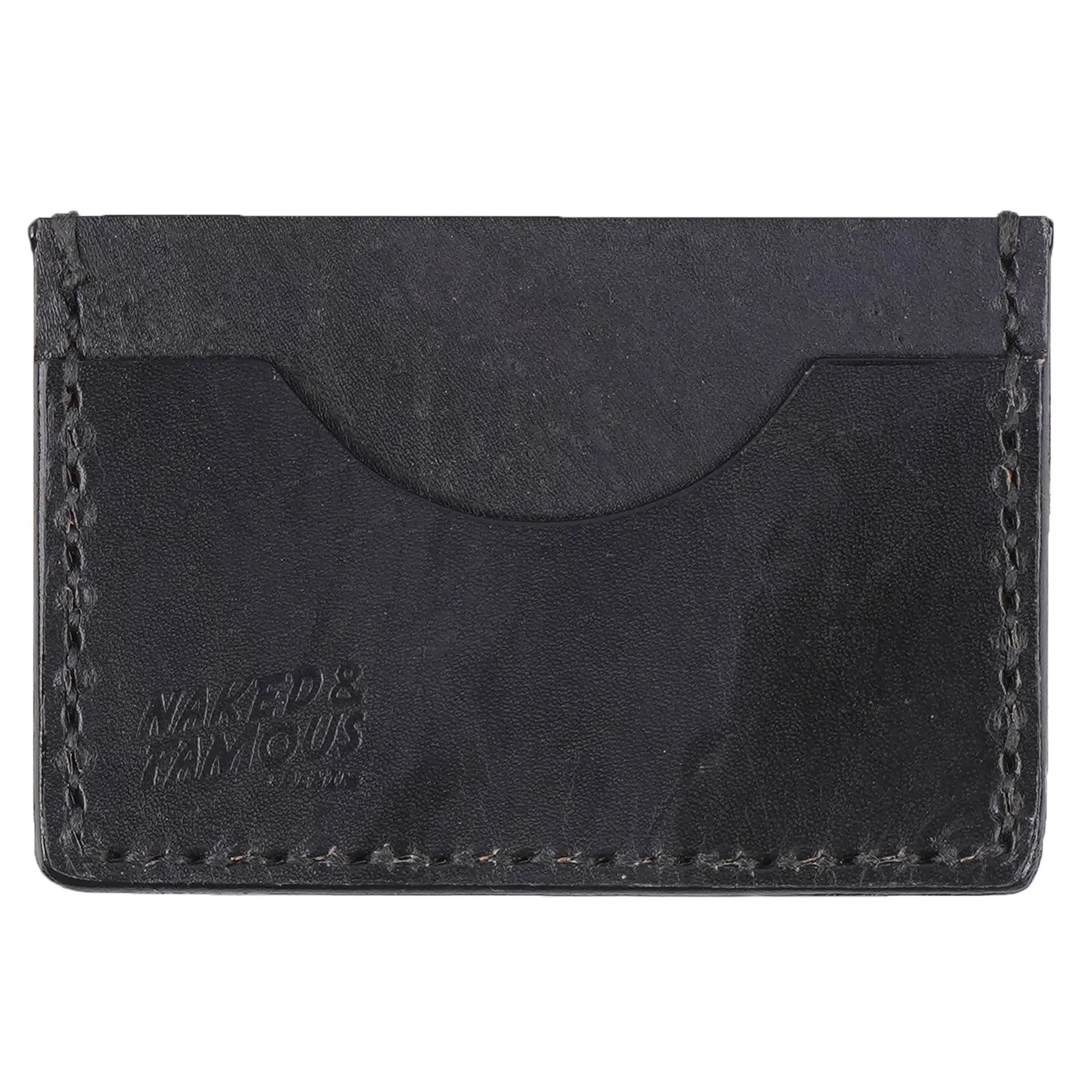 Card Case - Bovine Leather - Black