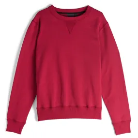 Crewneck - Heavyweight Terry - Red