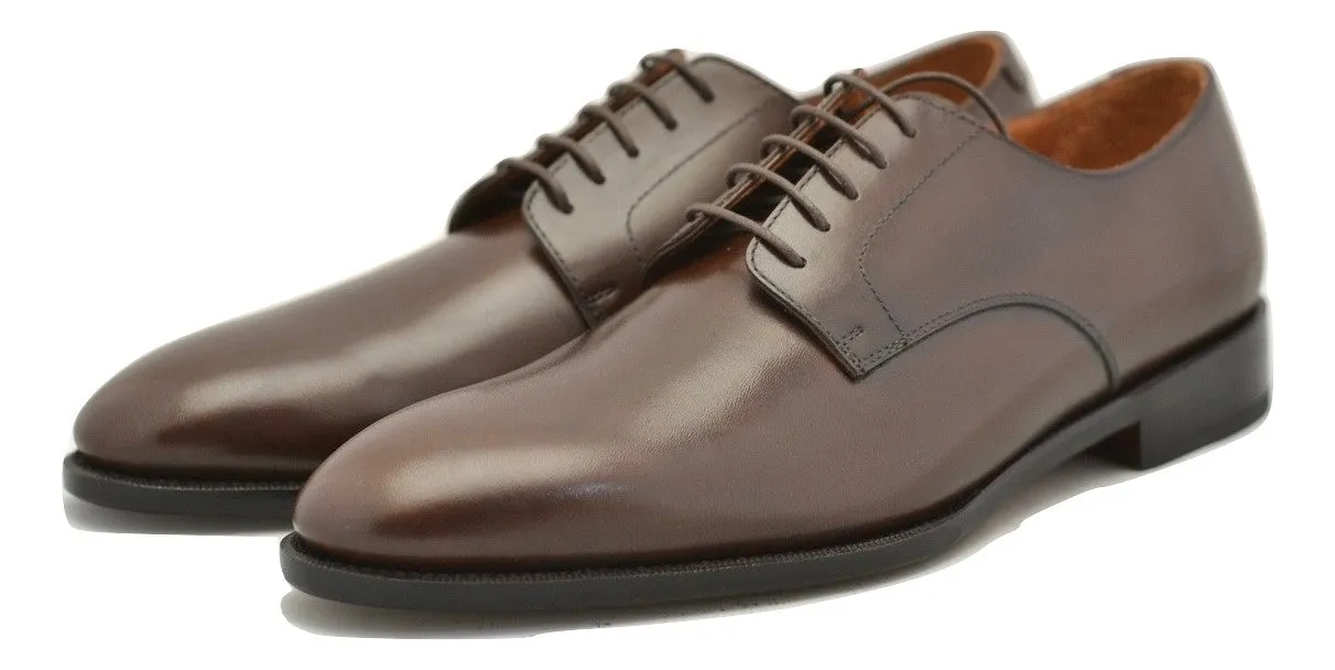 Derby shoe | mocha | Box calf