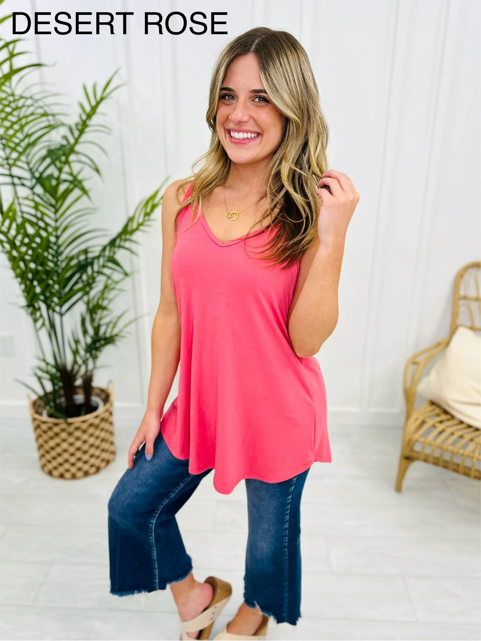 DOORBUSTER! REG/CURVY Leaving Me Speechless Tank Top- Multiple Colors!