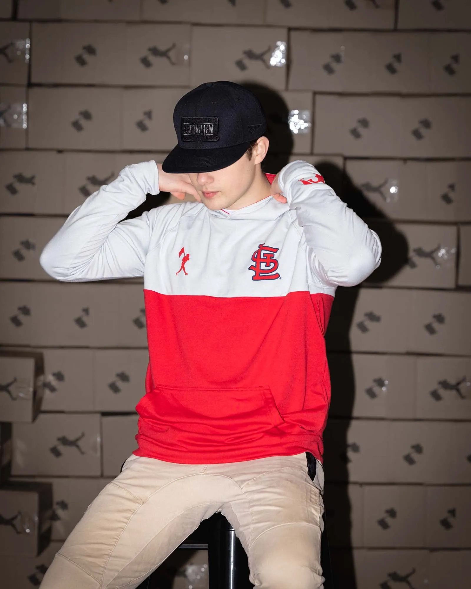 Double Play Reversible Hoodie - St. Louis Cardinals